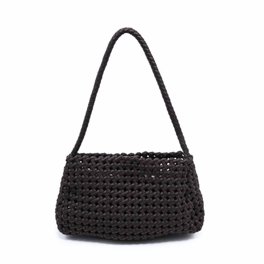 NEW SOL AND SELENE women's solara shoulder bag in chocolate